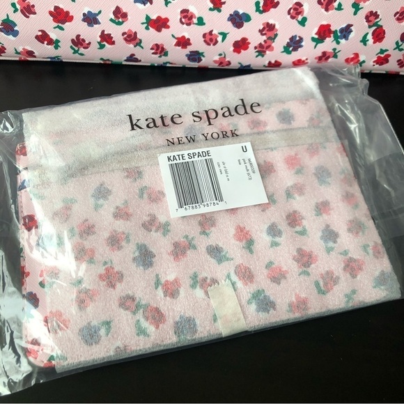 🆕 Kate Spade Shore Street Bold Roses Margareta Tote & Mini Tinie Wristlet Set - Picture 9 of 13